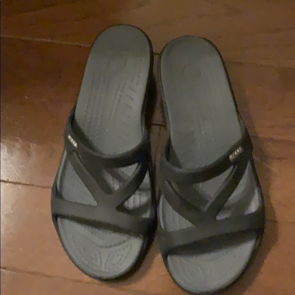Crocs open sandals size 7